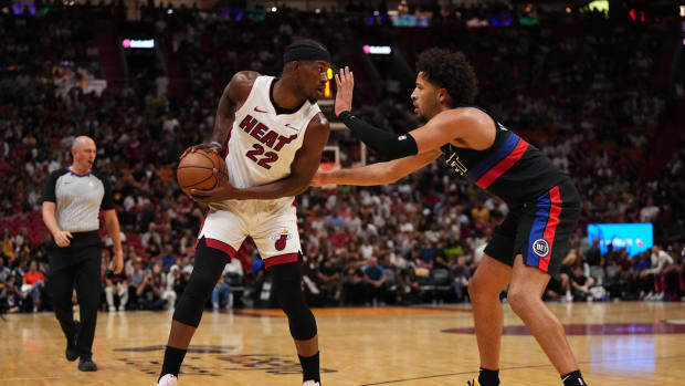 Cade Cunningham is feeling fine after his matchup against the Heat.